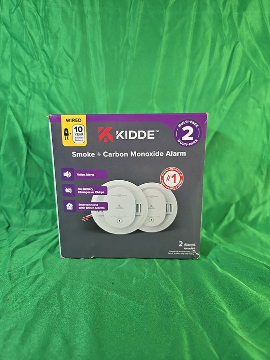 2 Pack Kidde Lithium Battery 30CUA10V Smoke & Carbon Monoxide Detector 2X