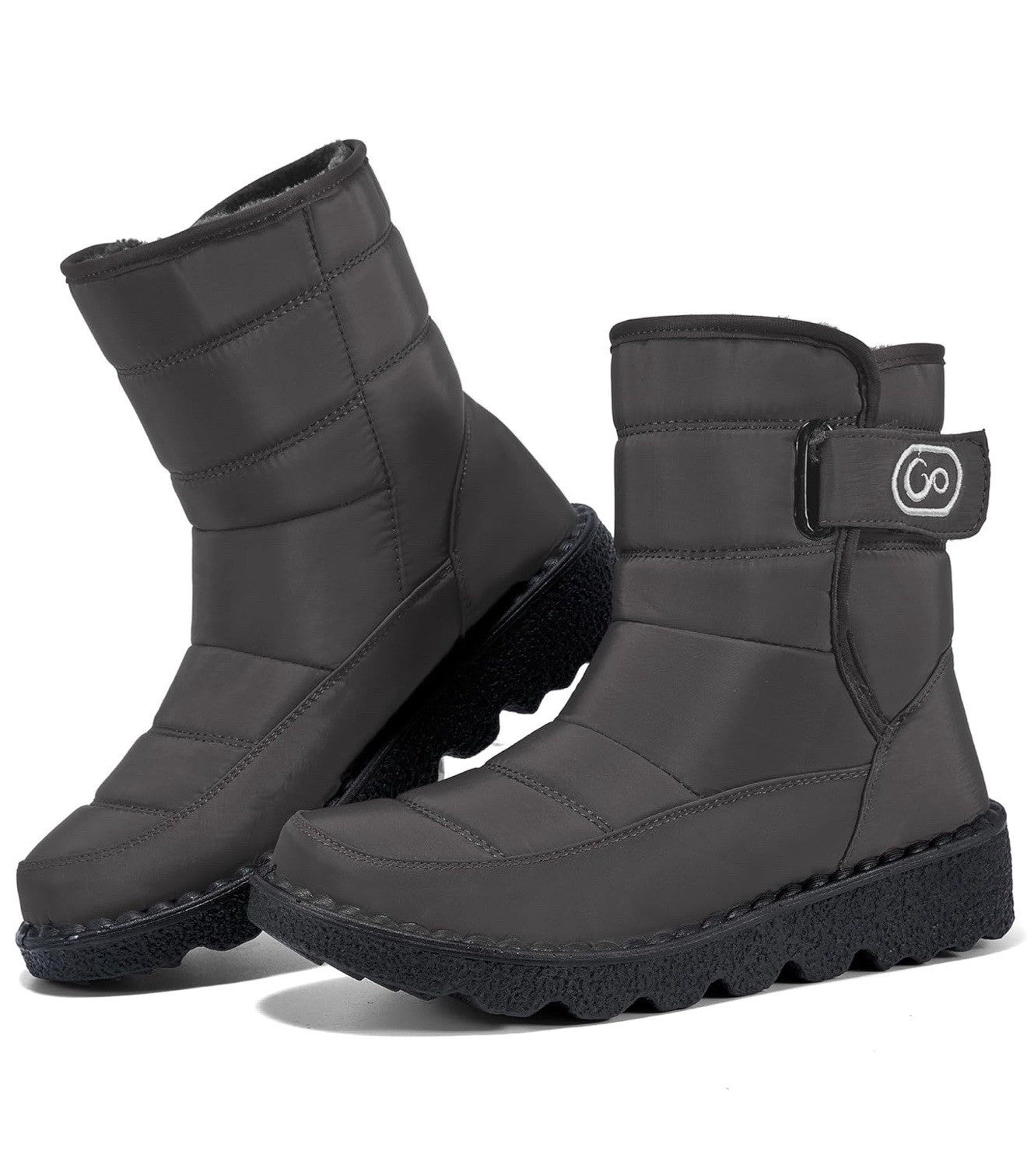 Ablanczoom Women’s Winter Boots Size 10.5 42EU Fur Lining Nonslip