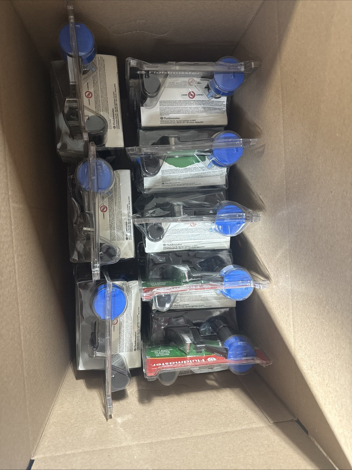 LOT OF 8 Fluidmaster Universal Complete Toilet Rebuild Repair Kit 10" H 400ARHRK