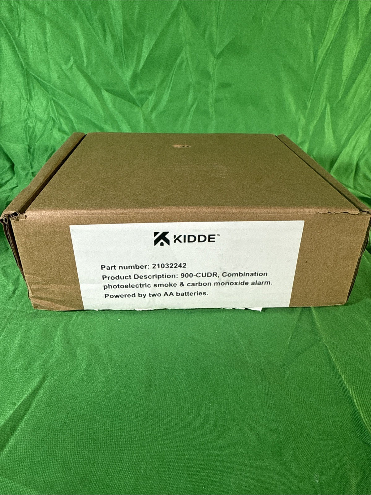 Kidde Smoke & Carbon Monoxide Detector, AA Battery Powered, LED Warning Light