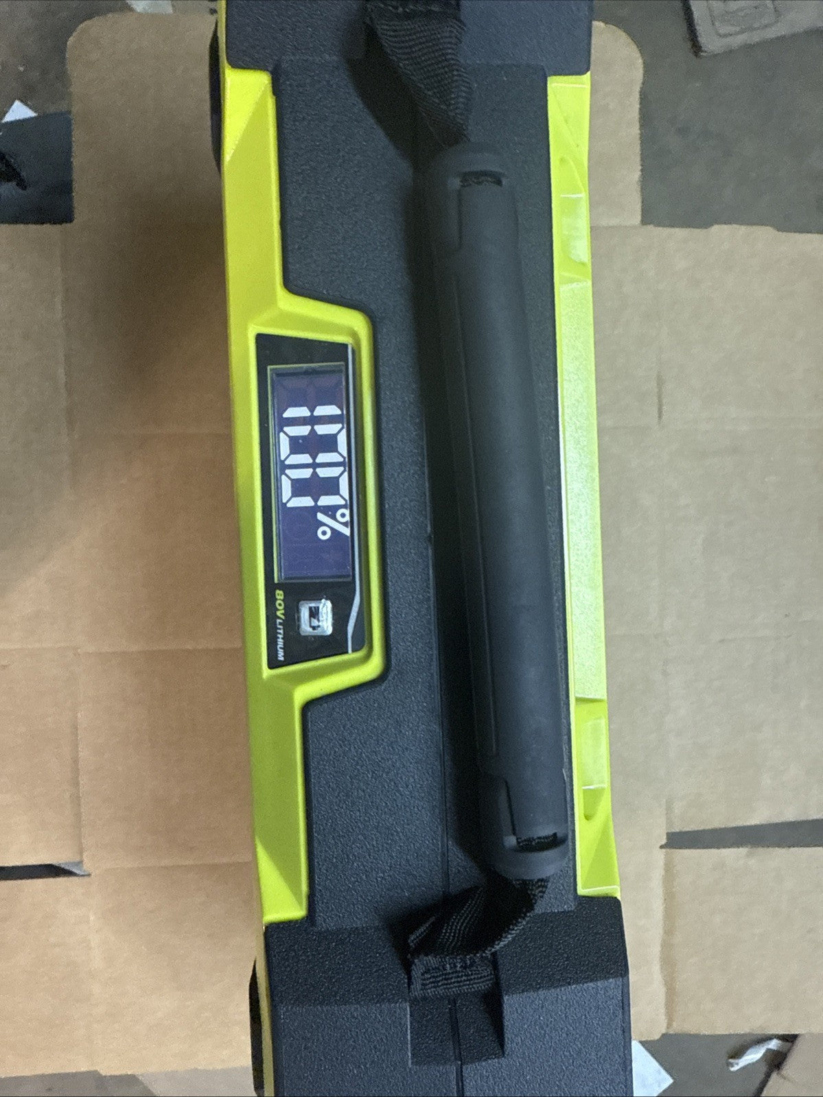 RYOBI 80V Battery 10 Ah Lithium-Ion Zero Turn Mower Battery (OP801720) OPEN BOX.