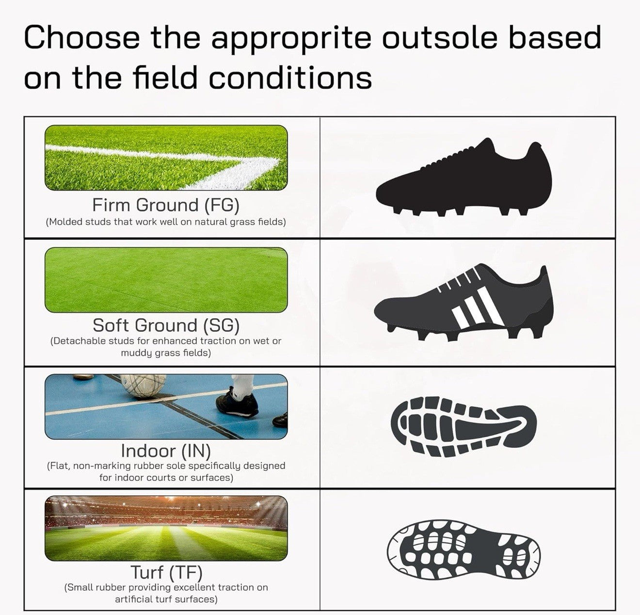 VIZARI unisex youth FG Soccer cleats Futbol Shoes Black White Size 9