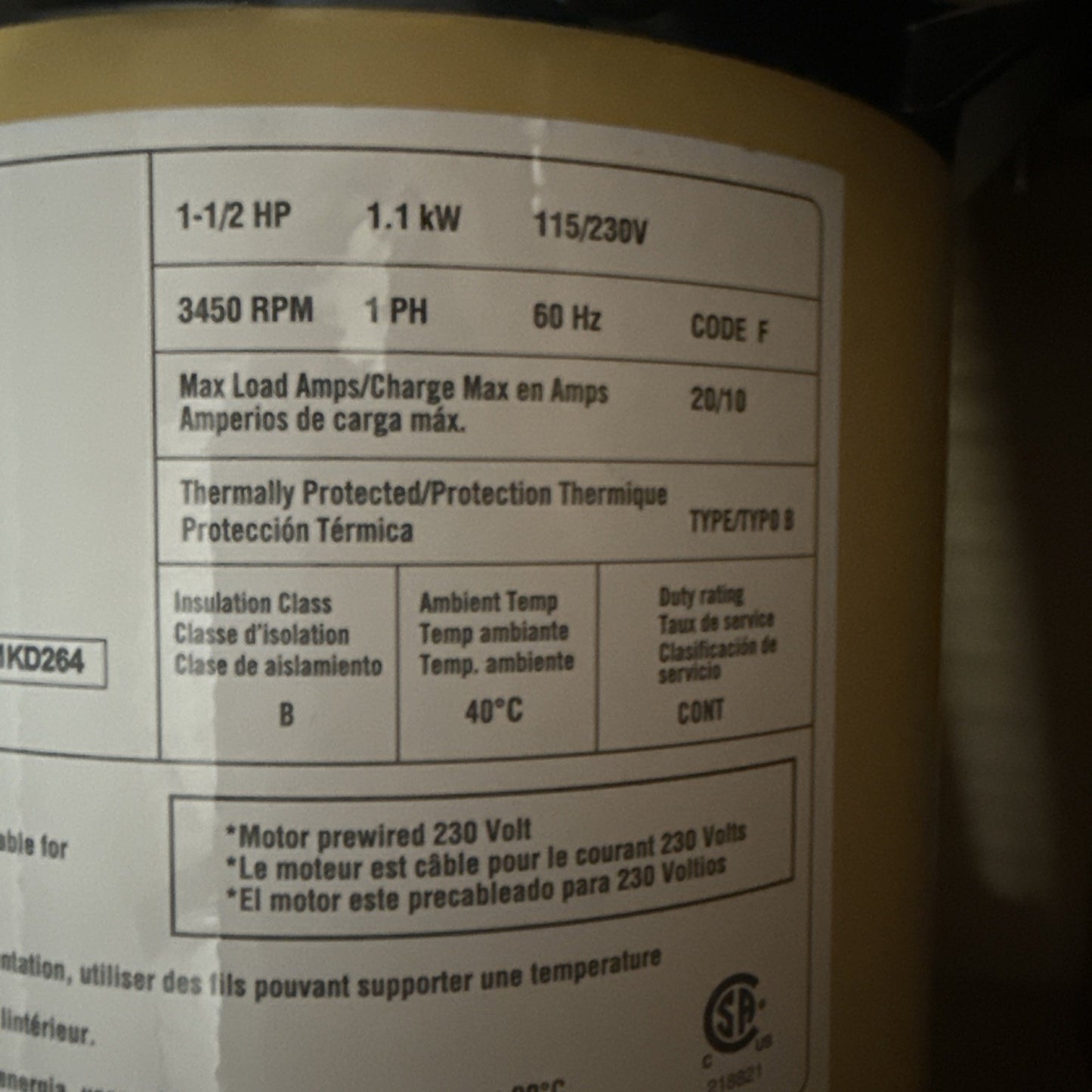 1.5 HP Sprinkler Pump IRP15001K