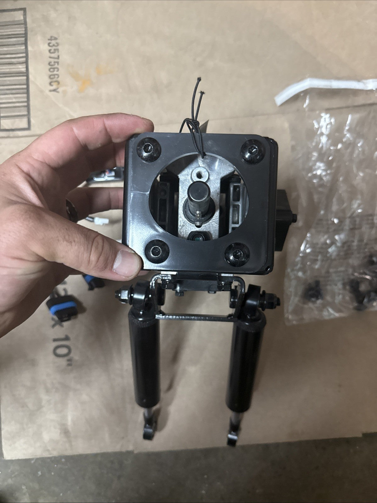 Joystick Assy w/ Sensors & Mixing Board . Ryobi Z42Li, Z54Li 80v Zero Turn Mower