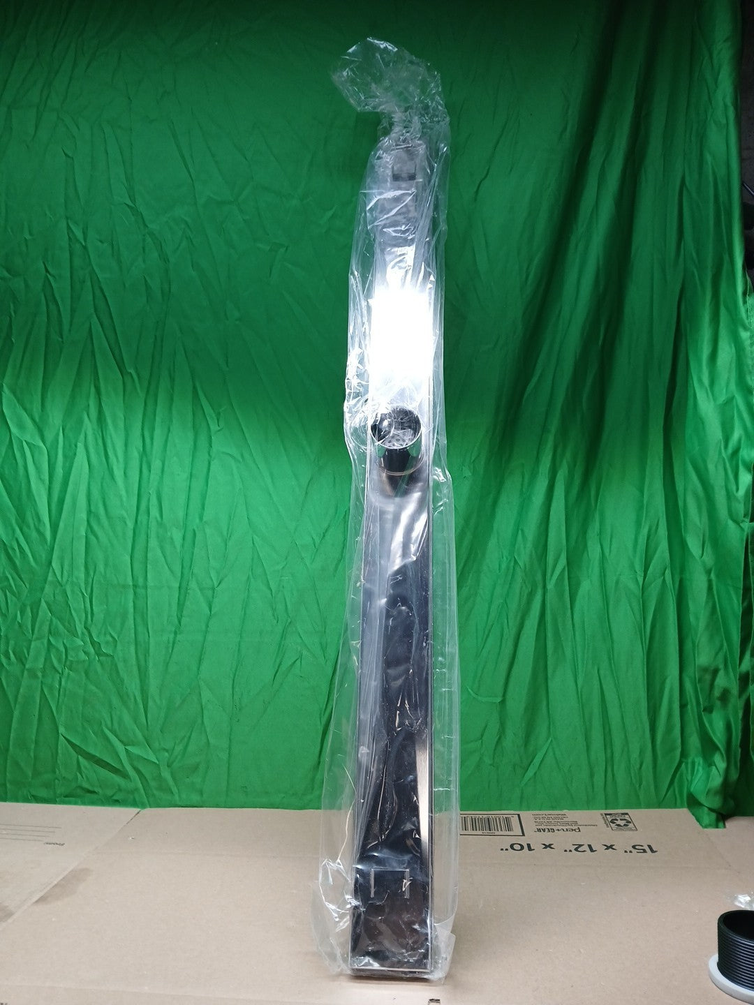 RAINLEX36 in. Stainless Steel Linear Shower Drain with Square Pattern Drain...