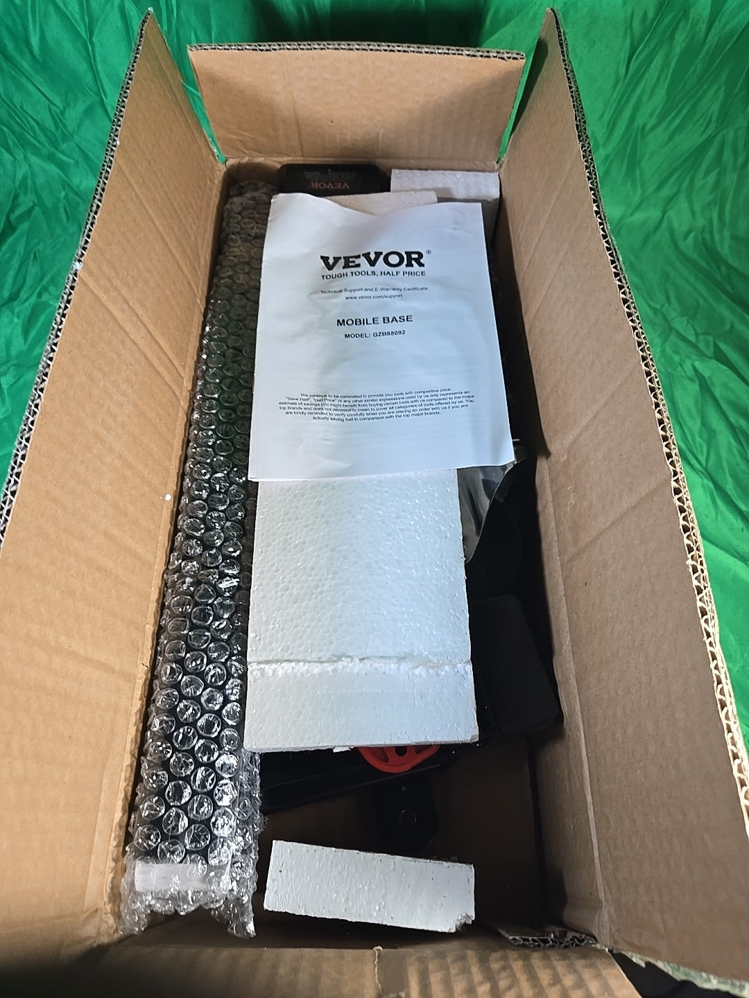 VEVOR Mobile Base Heavy Duty Universal Stand 500 lbs Capacity For Tools Machines