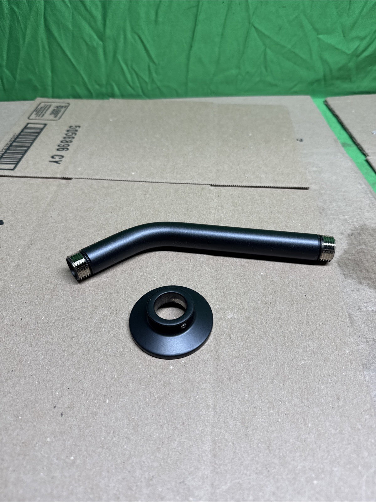 KOHLER K-7397-BL MasterShower 7-1/2" Wall Mounted Shower Arm and Flange