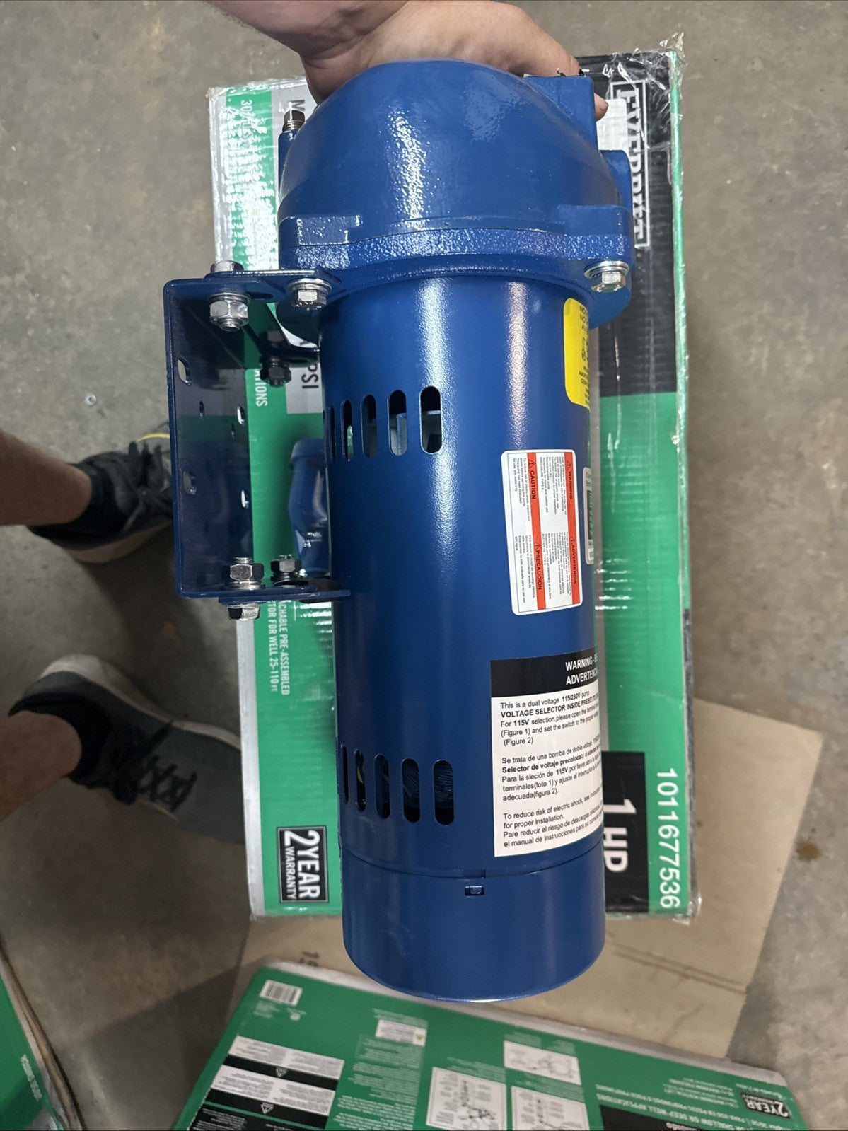 Everbilt 1 HP Professional Convertible Jet Pump NEW OPEN BOX