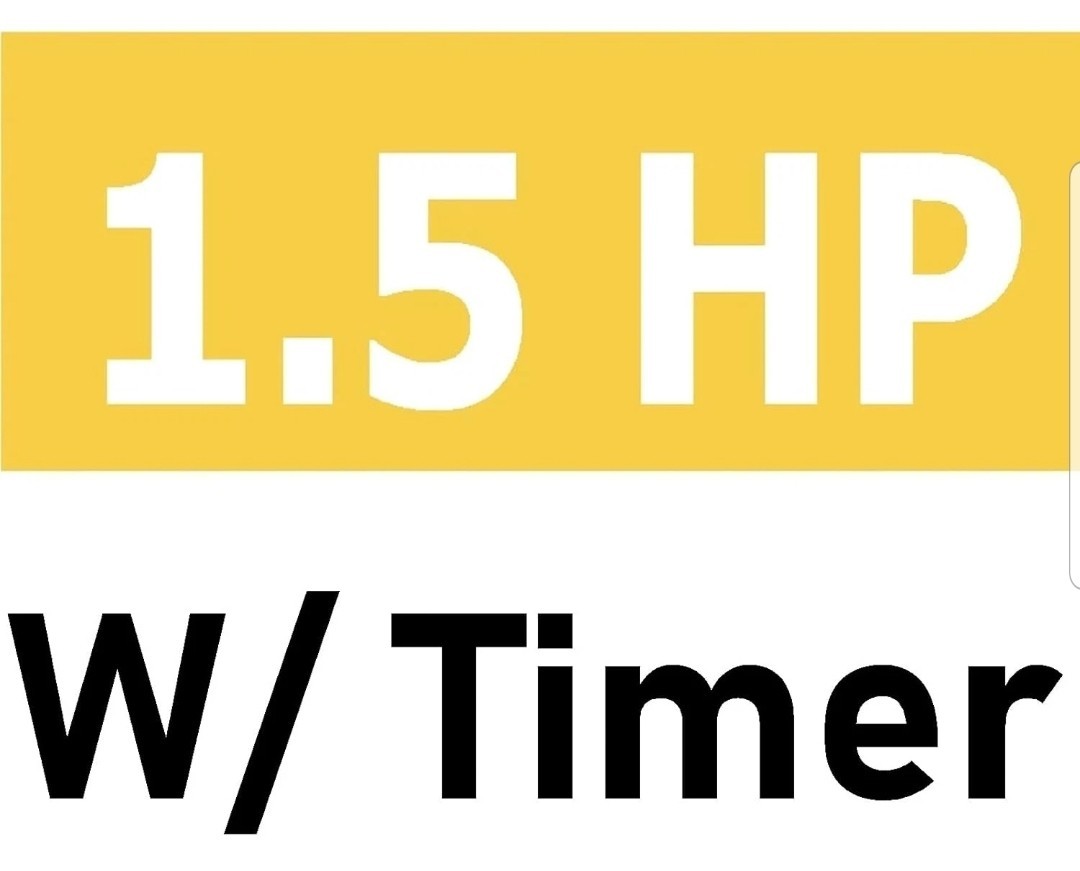 1.5HP 6360GPH Self-Priming Pool Pump with Timer, 115V for In/Above Ground Pools