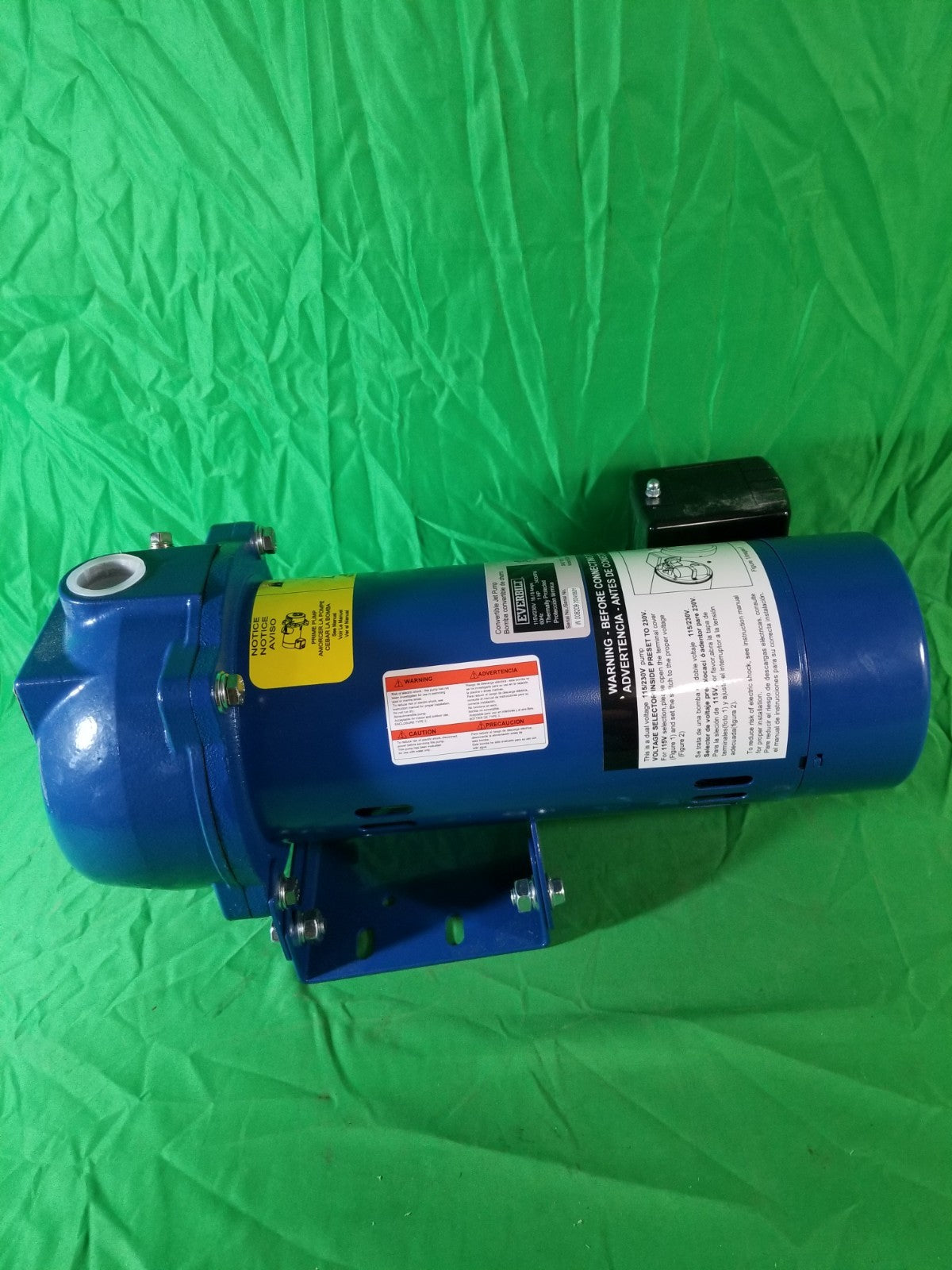 Everbilt 1 HP Professional Convertible Jet Pump NEW OPEN BOX