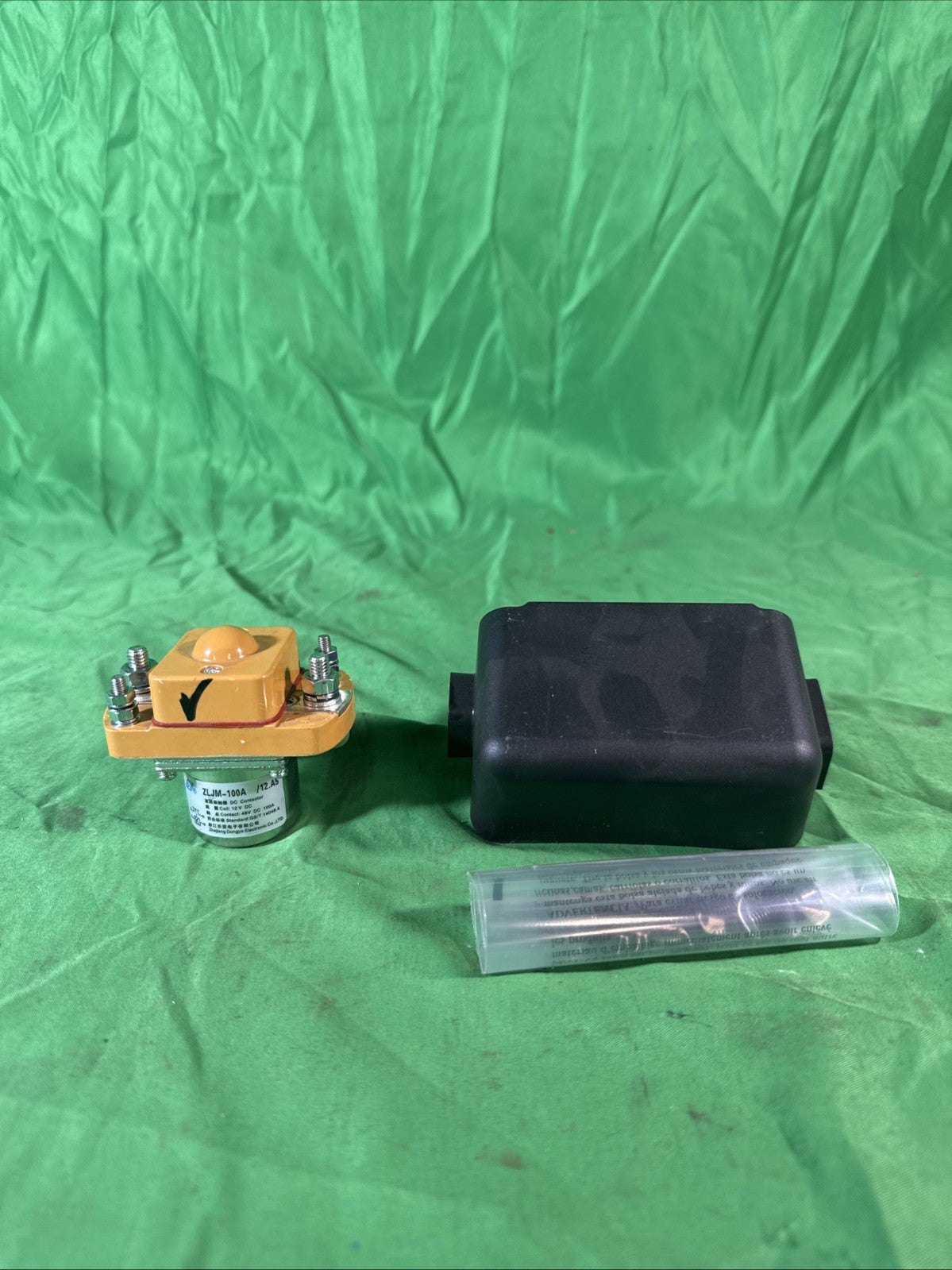 ZLJM-100A /12.A5 DC Contactor Main Relay for Ryobi Z30LI 30” 80v Riding Mowers