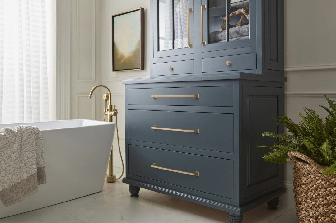 Amerock BP53533 Gold Mulholland 18" Center To Center Appliance Pull Factory Seal