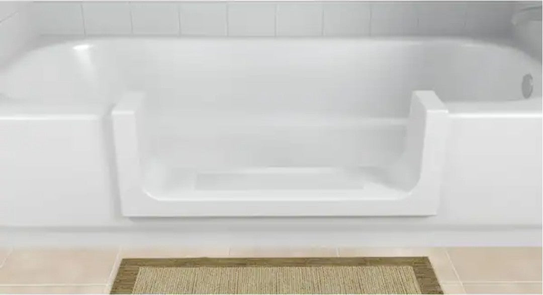 Medium White Step Bathtub Conversion Kit | New Open Box |