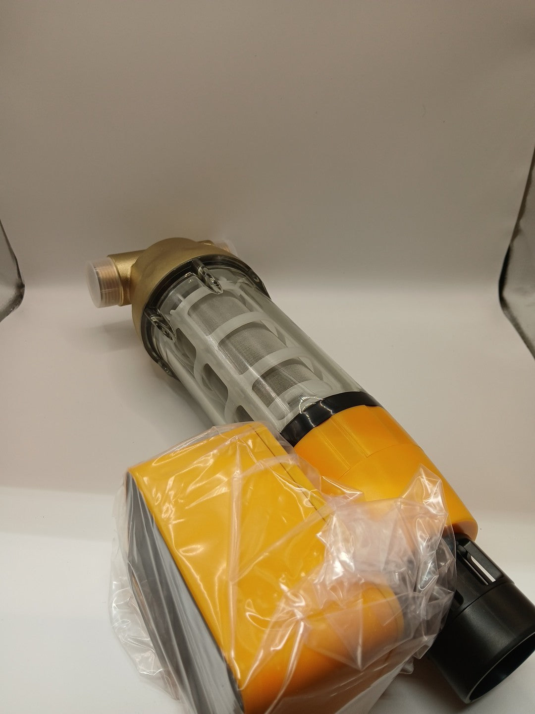 iSpring WSP50ARB Spin Down Sediment Water Filter,Auto Flushing Module,Pre filter