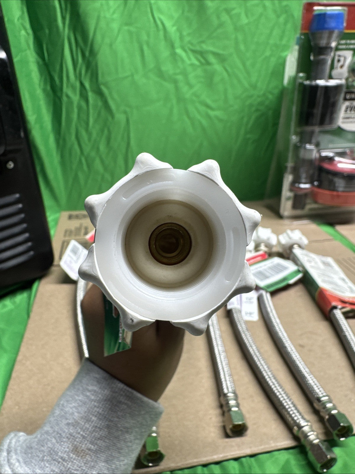 8PK Fluidmaster Braided Click Seal Toilet Connector Stainless Steel B1T12CSP25