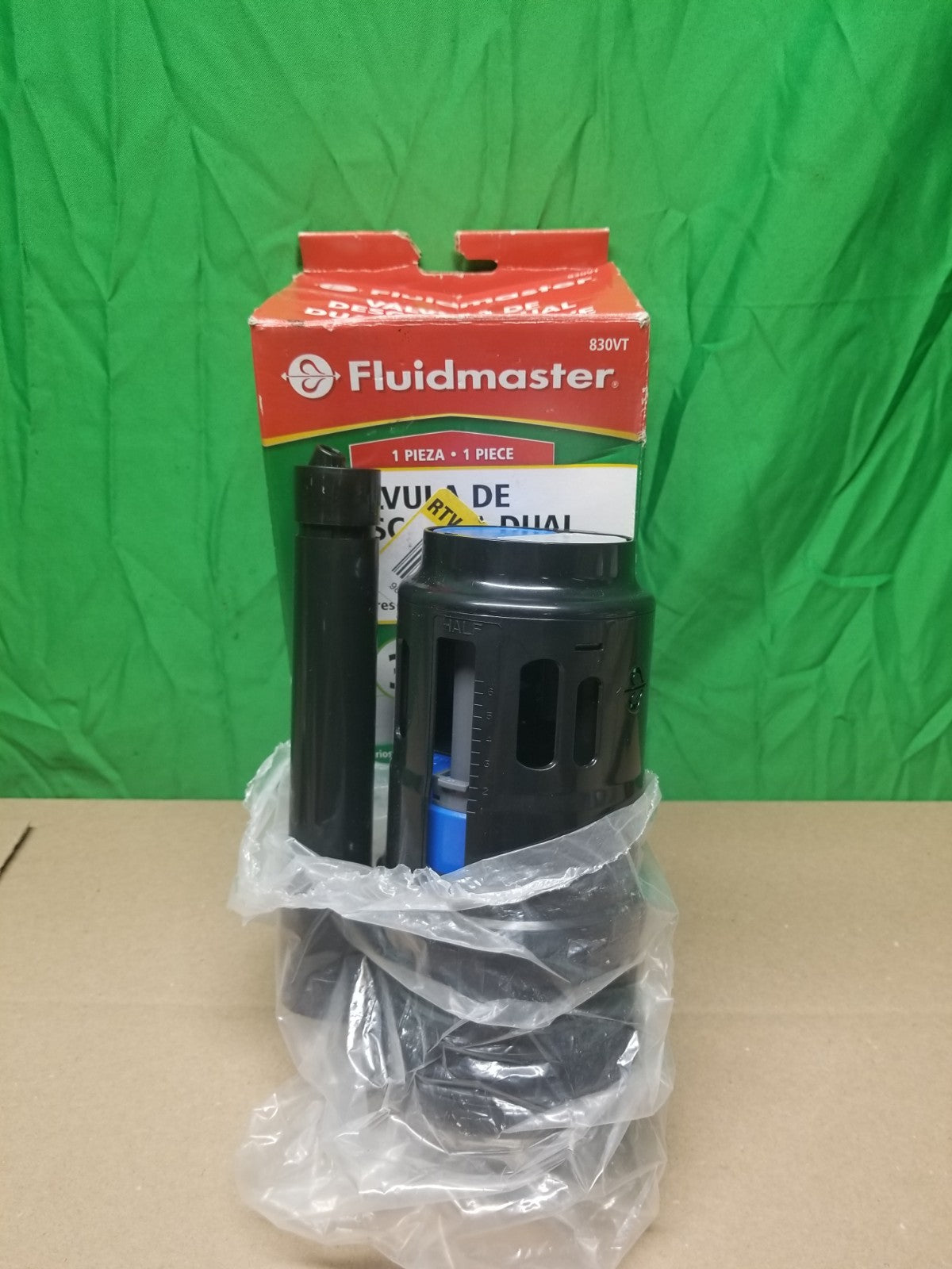 Fluidmaster Replacement 3 in. Dual Flush Valve for Toilets (1-Piece) OPEN BOX