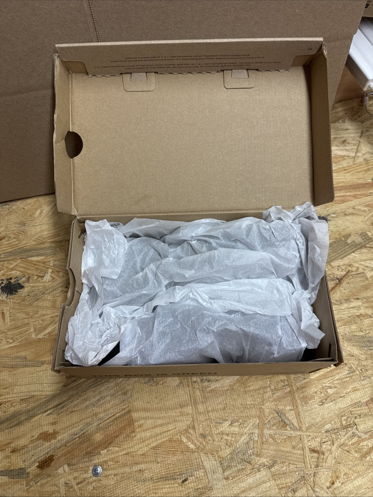 Clarks Womens May Marigold Black Heels Size 7 (2504229)