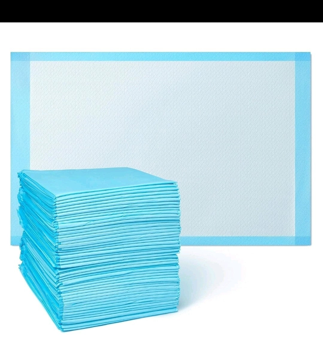 NEW Medline Light Absorbency Underpad, 23" x 36", 50 Count, Disposable Bed