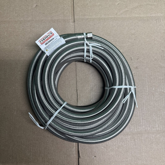 Ice Maker Water Line 25 Feet PVC Core with Premium Braided Stainless Steel