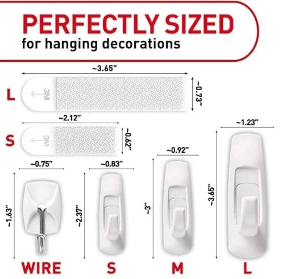 Command Variety Pack Picture Hanging Strips and Hooks for Damage Free Hanging
