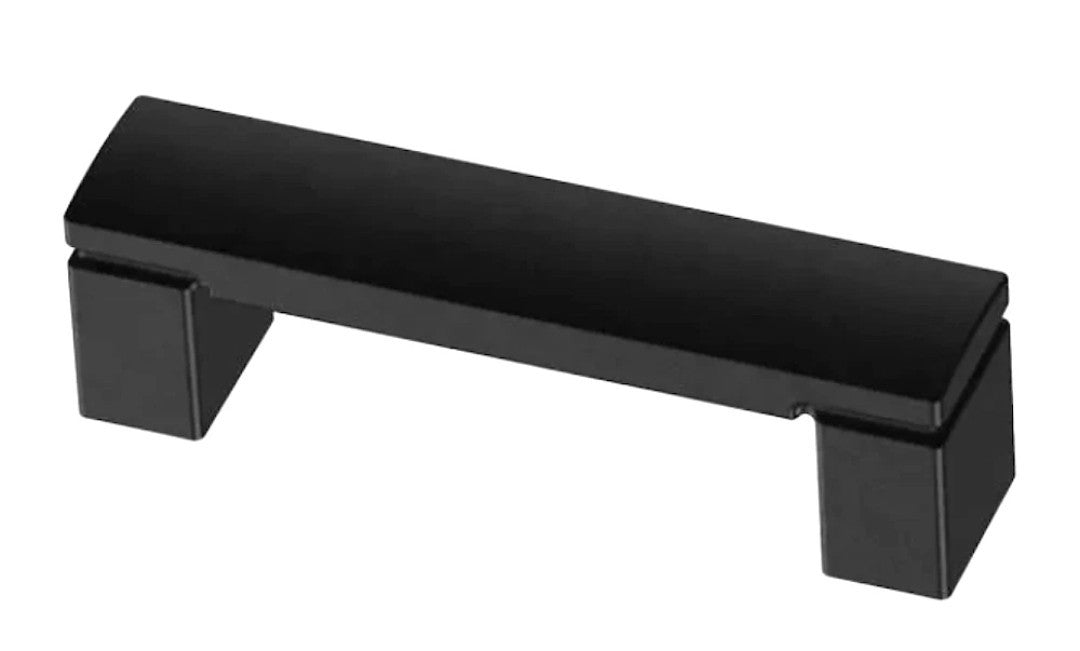 LOT OF 12 Liberty P38518C-FB Simply Geometric 3" Flat Black Cabinet & Drawer Pul