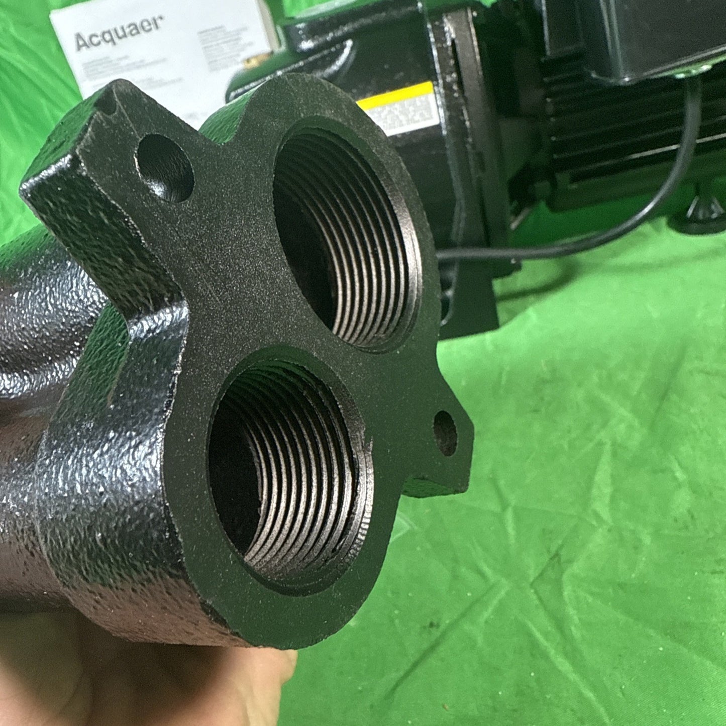 1/2 HP 115/230V Cast Iron Convertible Jet Pump Built-in Thermal Overload Protect