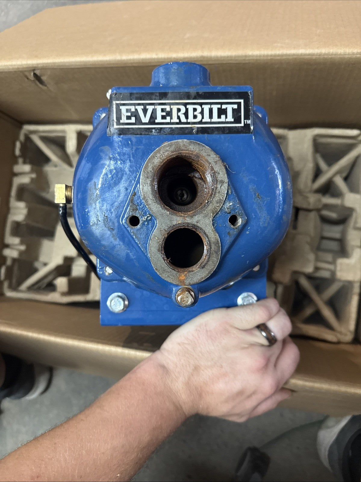 Everbilt 1 HP Professional Convertible Jet Pump *for Parts* Read Description**