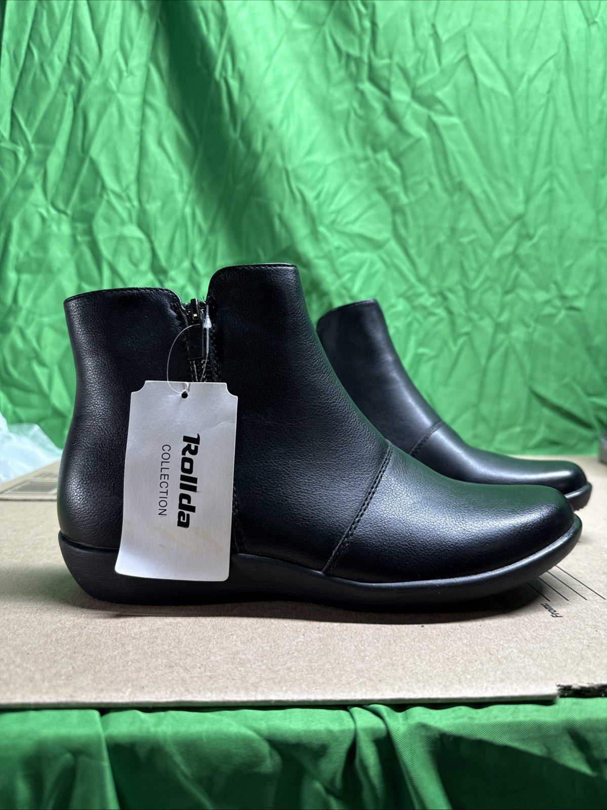 Women's Ankle Boots Flat Booties Casual Short Boots Comfortable Boots Size 7.5