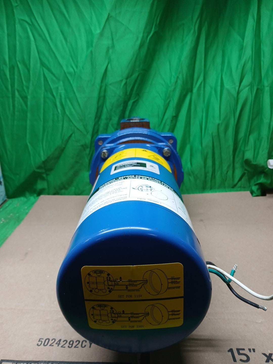 Everbilt Professional Irrigation Pump Cast Iron 2 HP Dual Voltage, HDLS20 PARTS