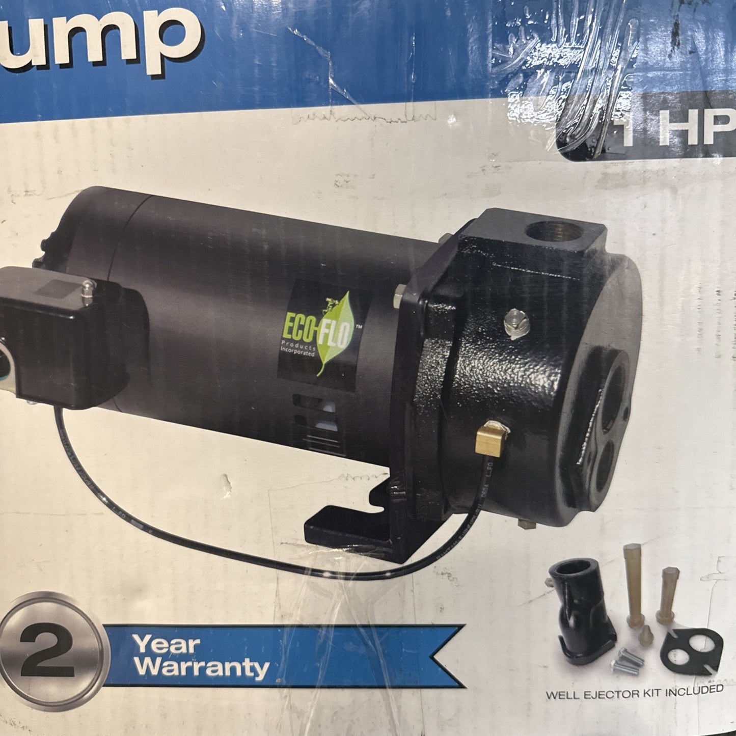 ECO FLO 1 HP Convertible Deep Well Jet Pump EFCWJ10