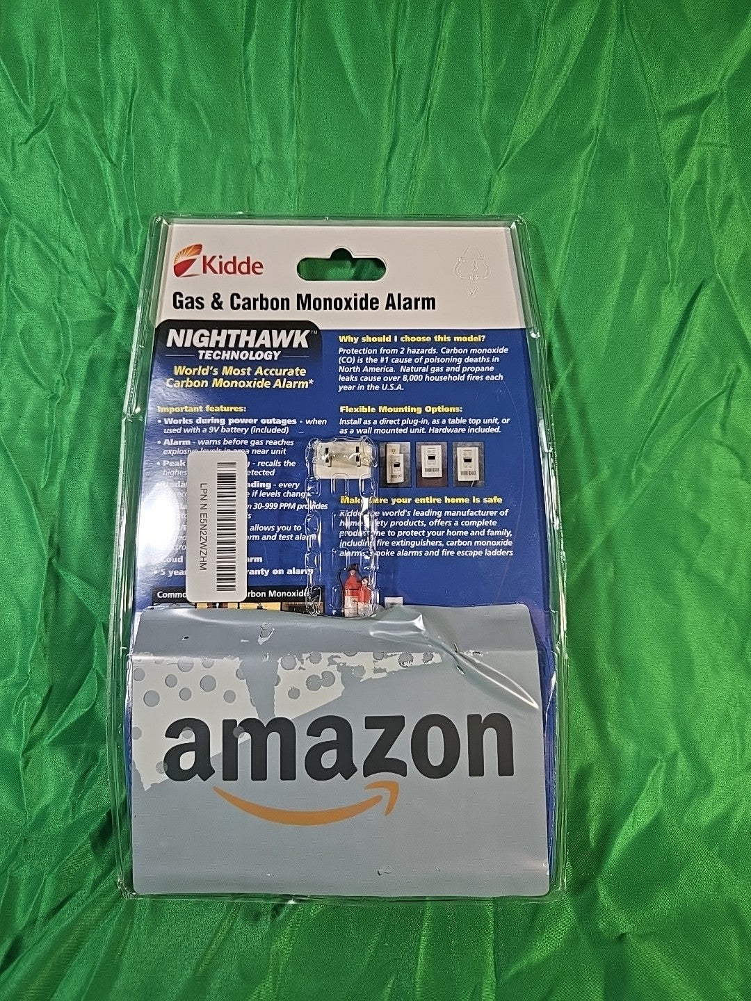 Kidde Nighthawk KN-COEG-3 Explosive Gas Alarm Carbon Monoxide Alarm Detector