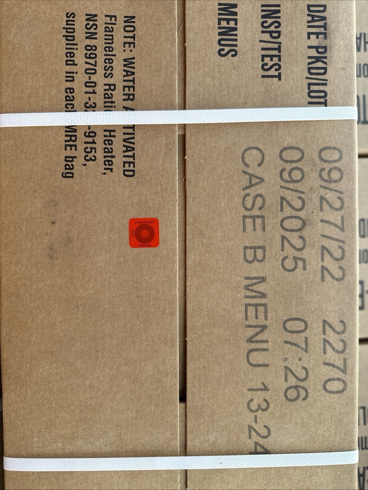 MRE U.S. Meals Ready to Eat (Variety Pack of 12) – (A or B Case)