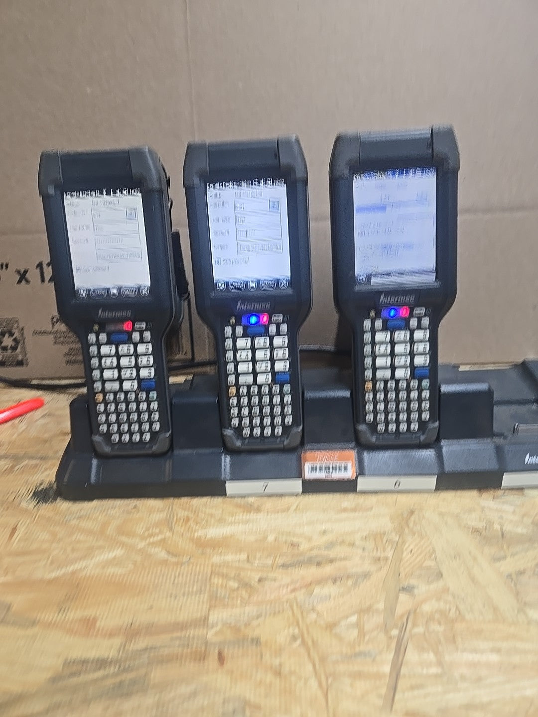 Lot Of 3 Intermec CK3X Amd Dock