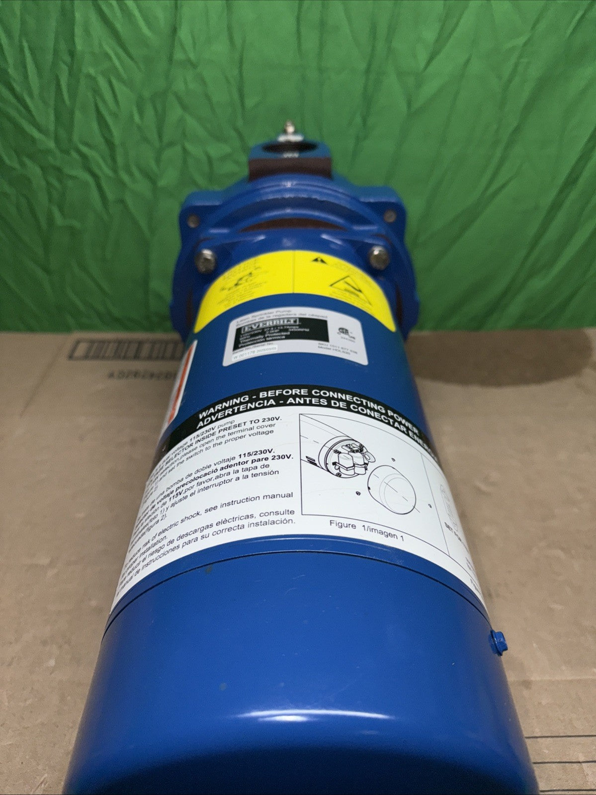 Everbilt Professional Irrigation Pump Cast Iron 2 HP Dual Voltage, HDLS20 PARTS