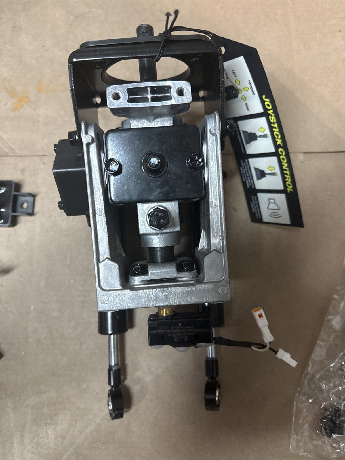 Joystick Assy w/ Sensors & Mixing Board . Ryobi Z42Li, Z54Li 80v Zero Turn Mower