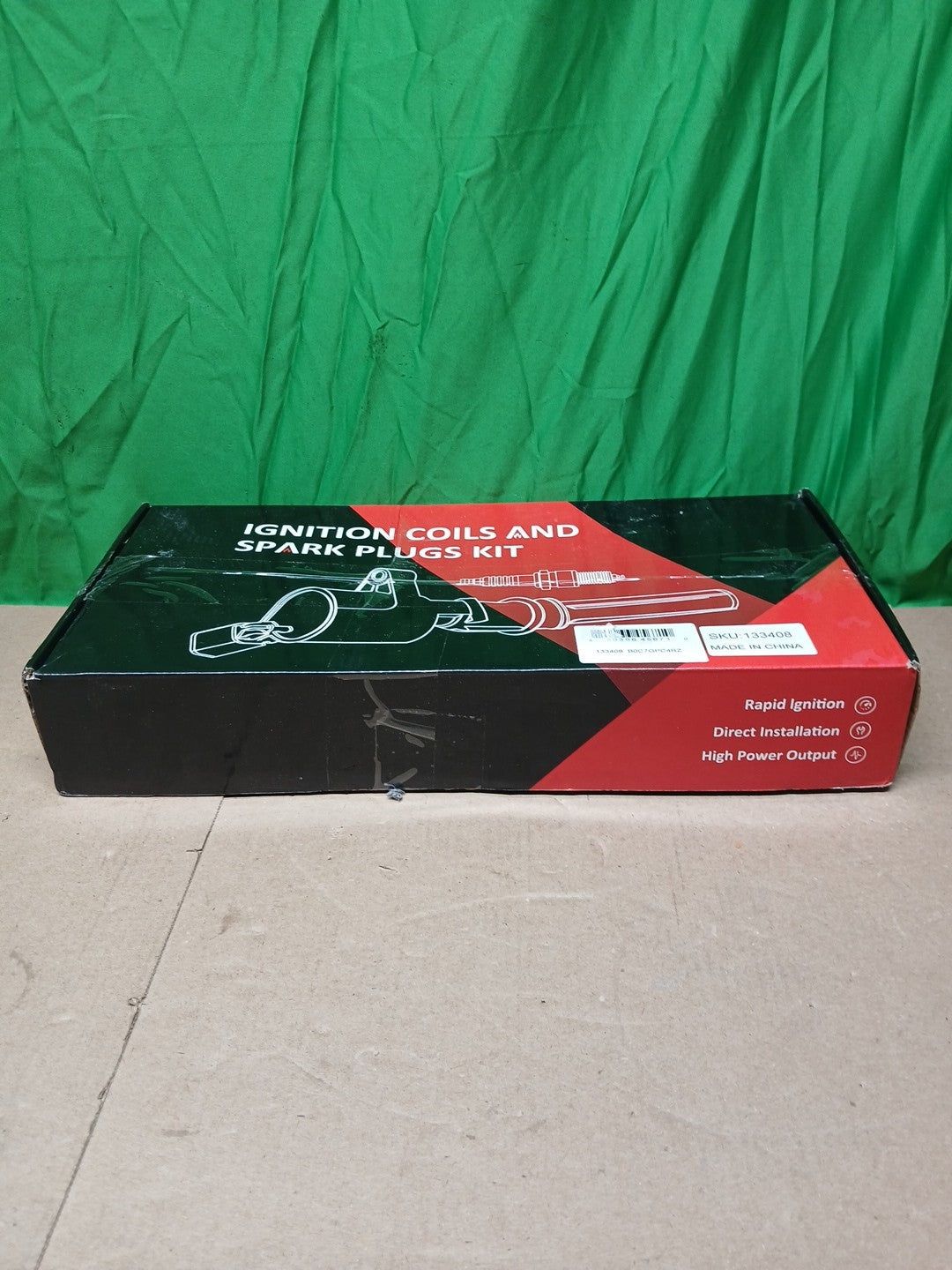 SCITOO 1 ignition coils with 4 iridium Spark Plugs for Chevrolet 2011-2015 Cruze