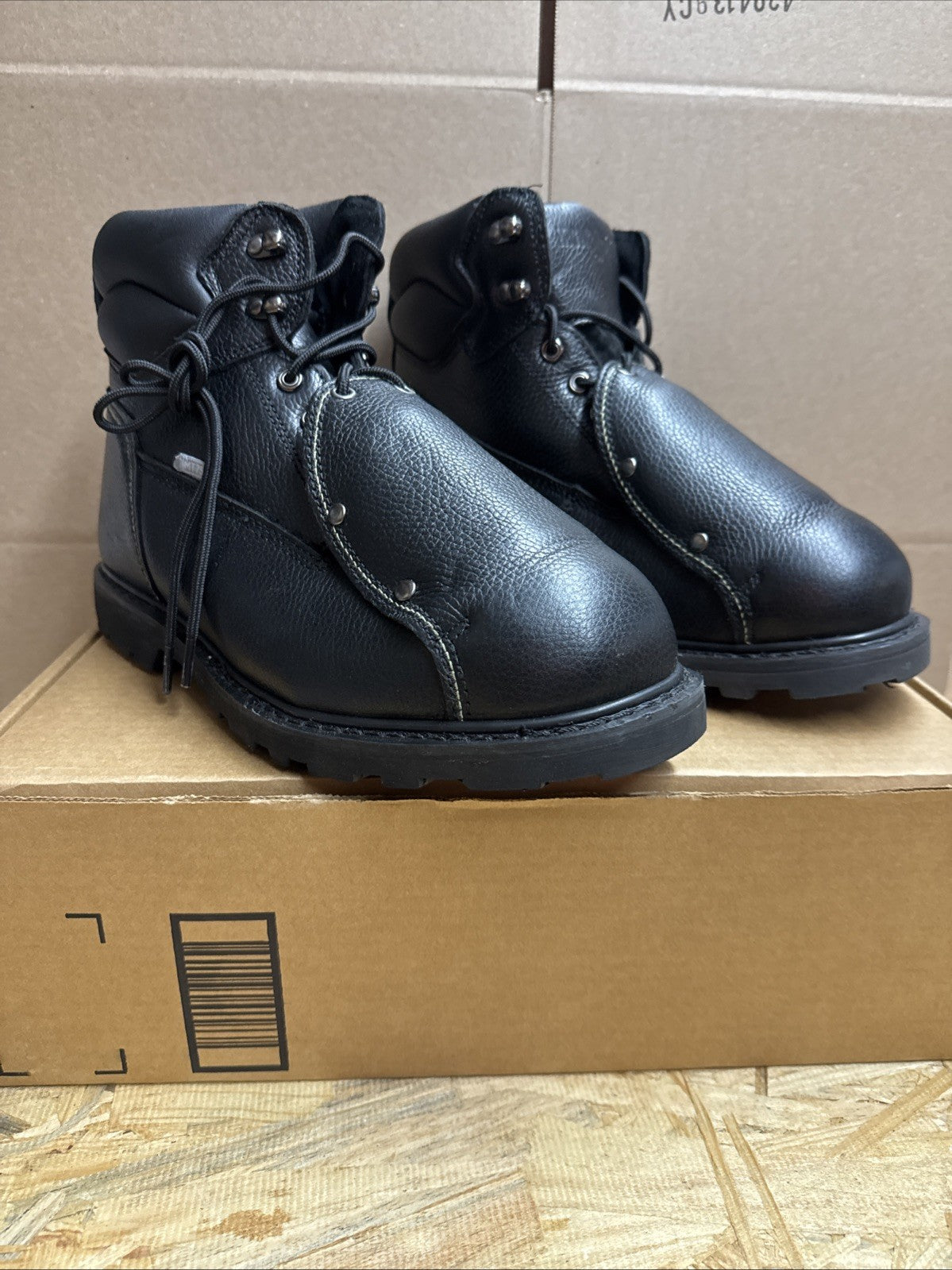 Iron Age Groundbreaker Electrical Steel Toe Work  Mens Black  IA5016 SIZE 10.5