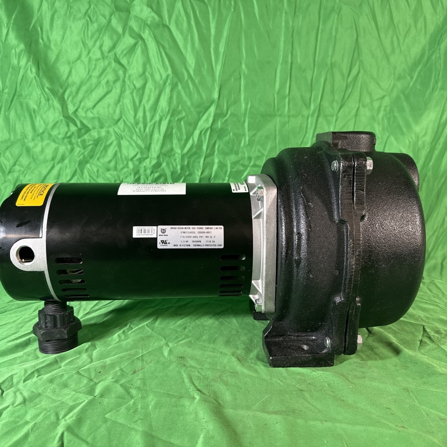 Wayne 1-1/2 HP Cast Iron Quick-Prime Lawn-Sprinkler Pump. New Open Box