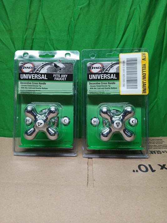 LOT OF 2 Danco  1-Handle Knob Bathroom Sink Faucet Handle, 46006