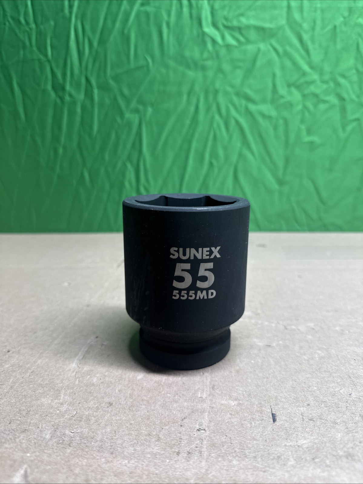 SUNEX TOOLS 555MD 1-Inch Drive by 55mm Deep Impact Socket Set 1"