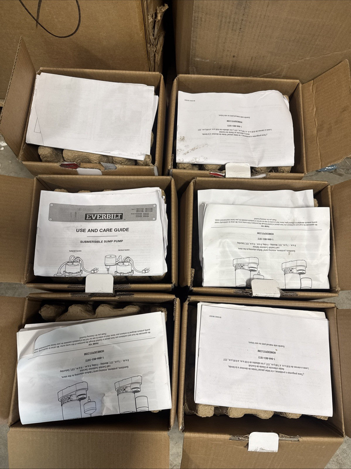 Everbilt 1/3 HP Corrosion Resistant Aluminum Sump Pump w/ Tether Switch Used*