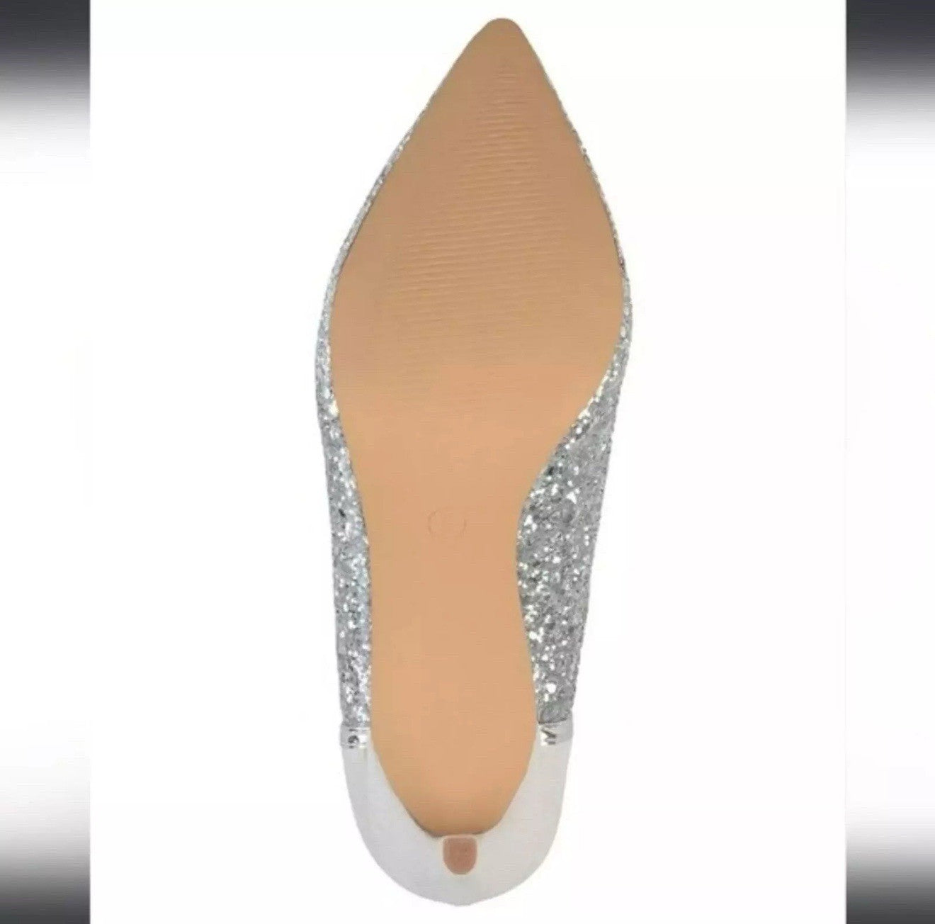 Journee Collection Kalani Glitter Pump Grey Silver Size 12