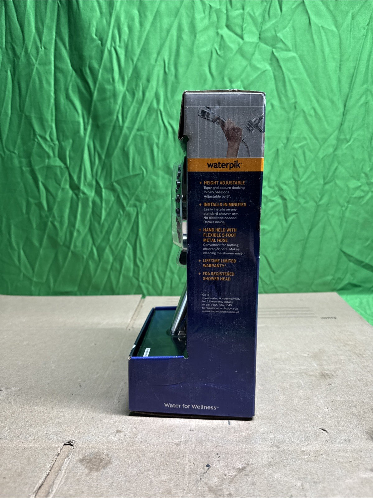 NEW Dualdock Multi-height 7spray wallmount handheld showerhead