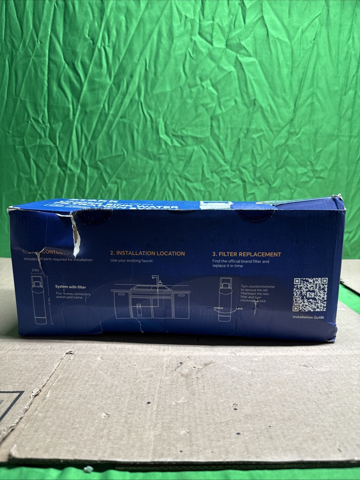 Stokk UC50 Under Sink Water Filter, Reduces Lead, Chlorine, Bad Taste & Odor New