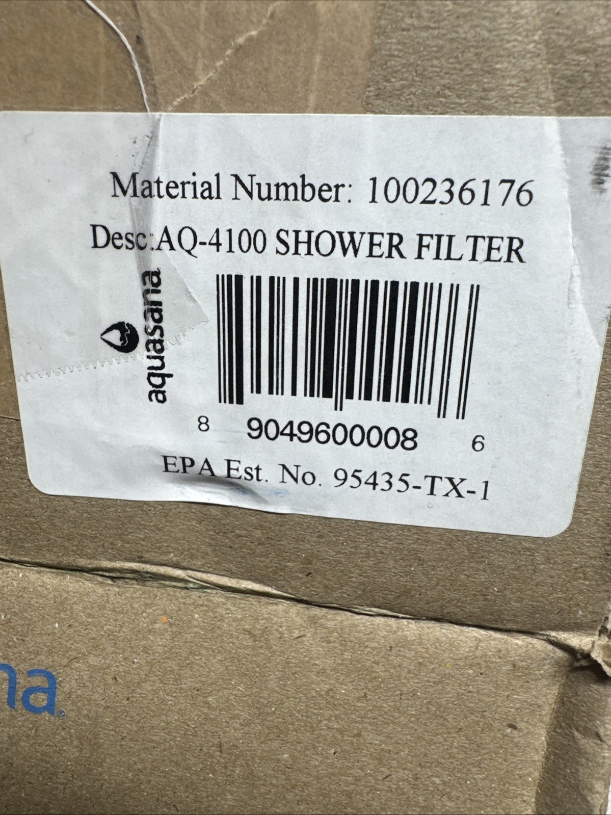 Aquasana AQ-4100 White Deluxe Shower Water Filter System With Head