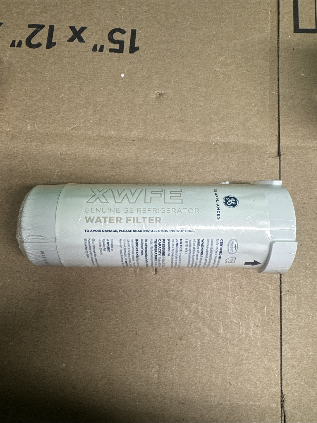 GE XWFE Genuine Refrigerator Water Filter (WITH CHIP) 100% Authentic