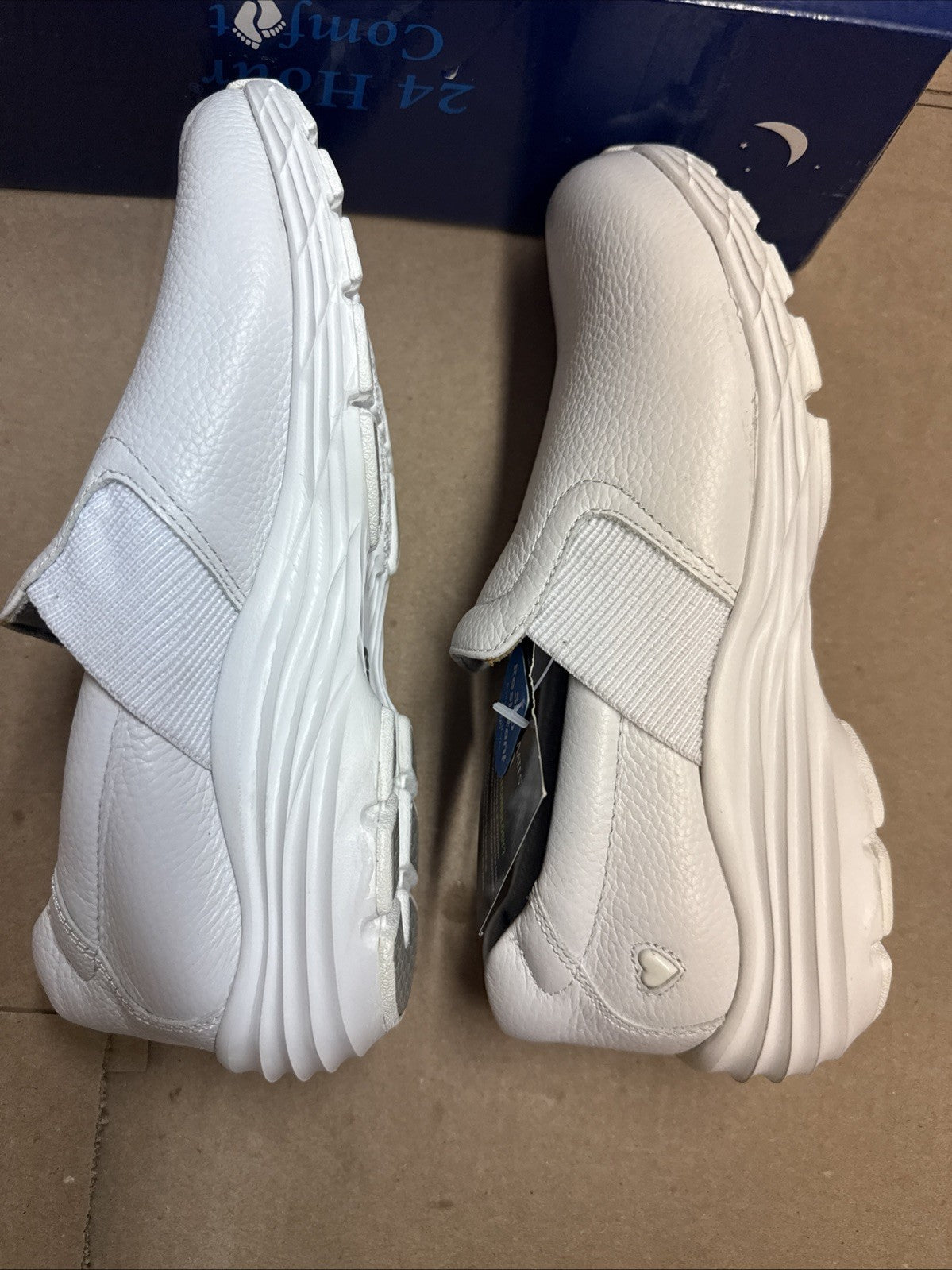 Nurse Mates Women's Harmony Shoe in White Size 7 W