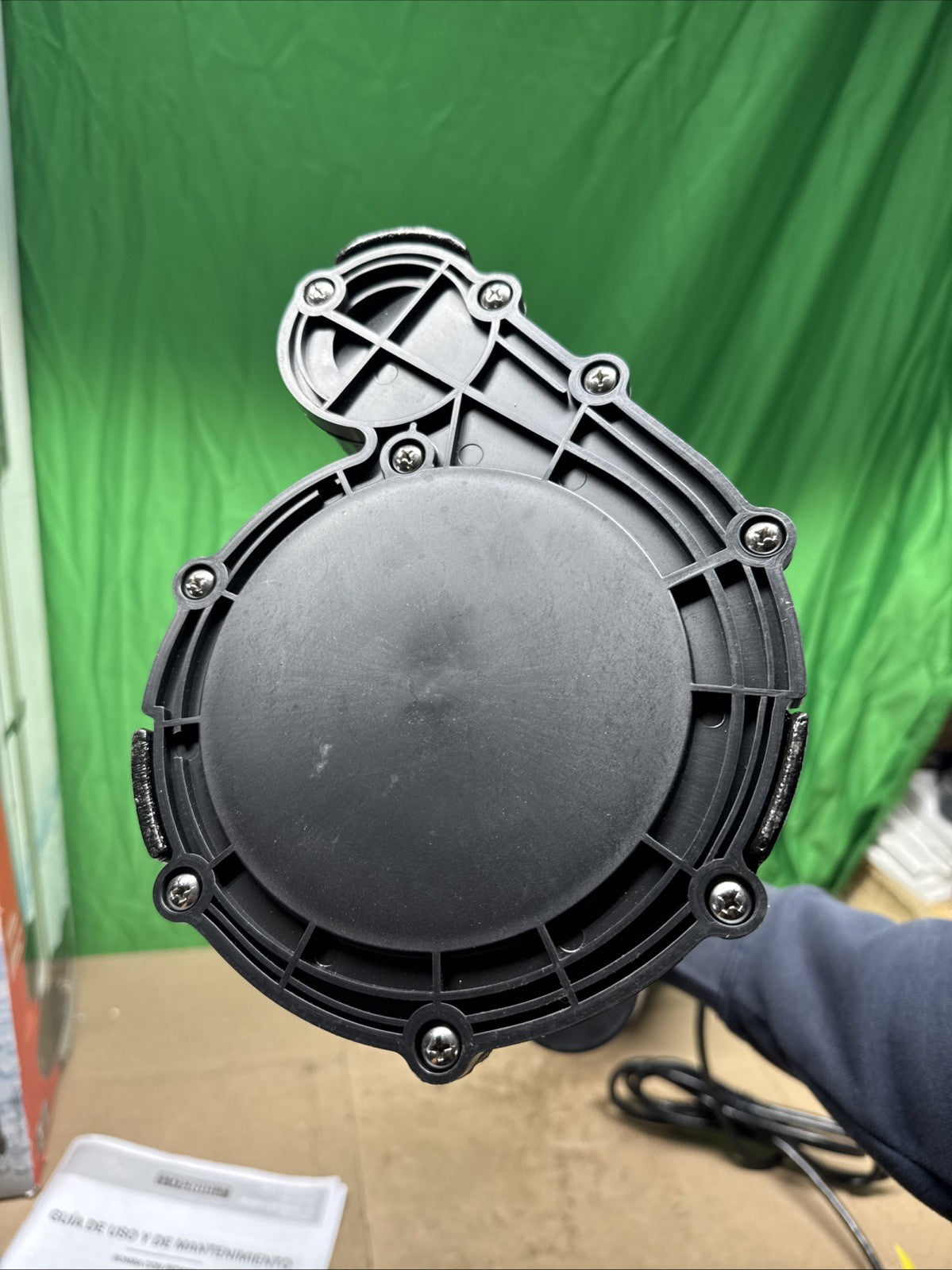 Everbilt Pedestal Sump Pump Stainless Steel and Cast Iron 1/2 HP SPL05003-LQ