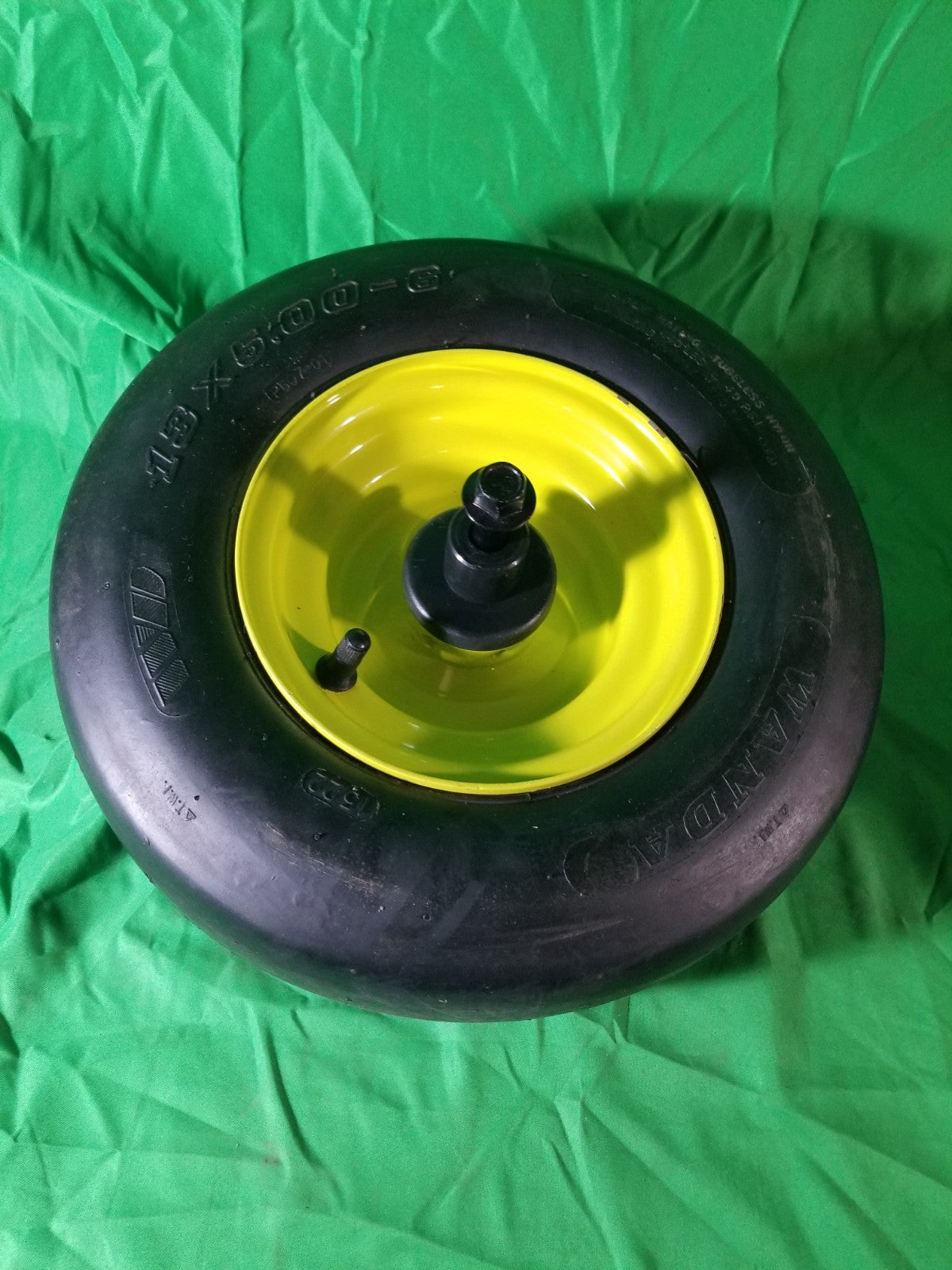 Front Wheel And Tire  for Ryobi Z54Li And Z42Li 80v Zero Turn Mowers LightlyUsed