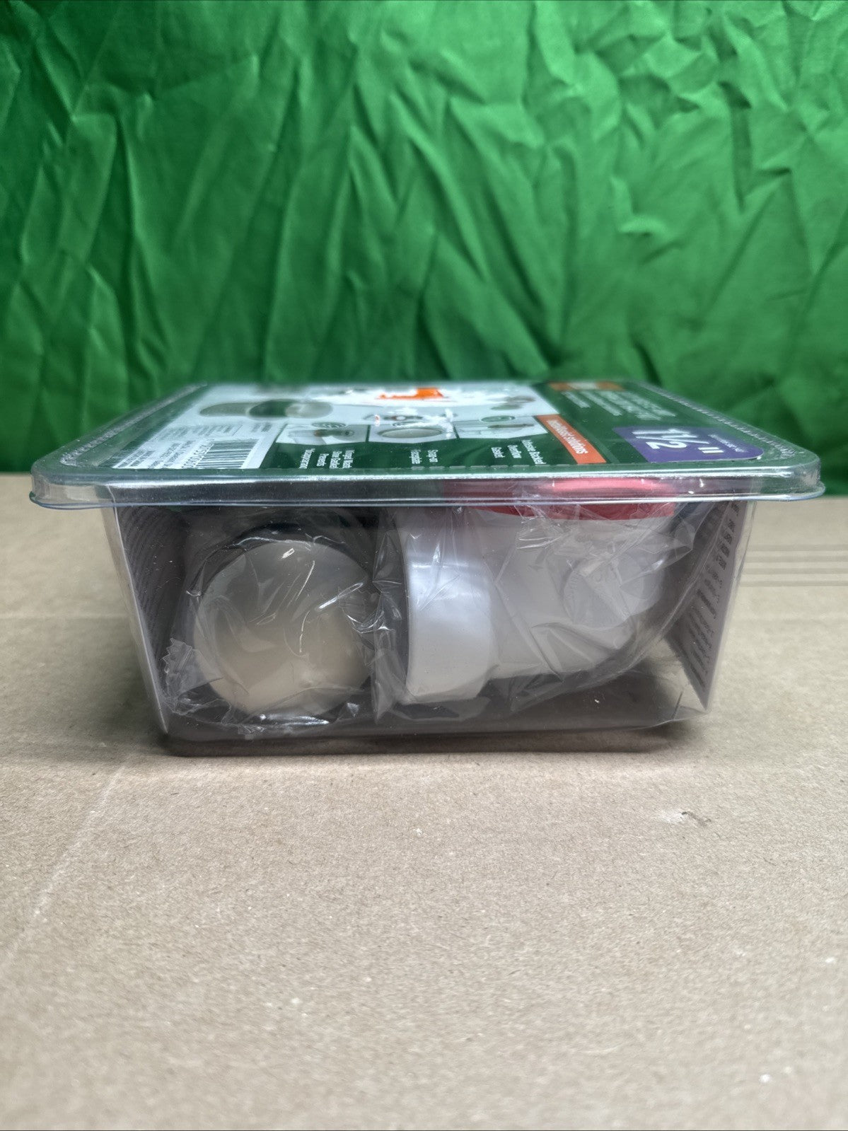 Oatey Touch Toe Sch. 40 PVC Bath Waste Half Drain Kit in Brushed Nickel